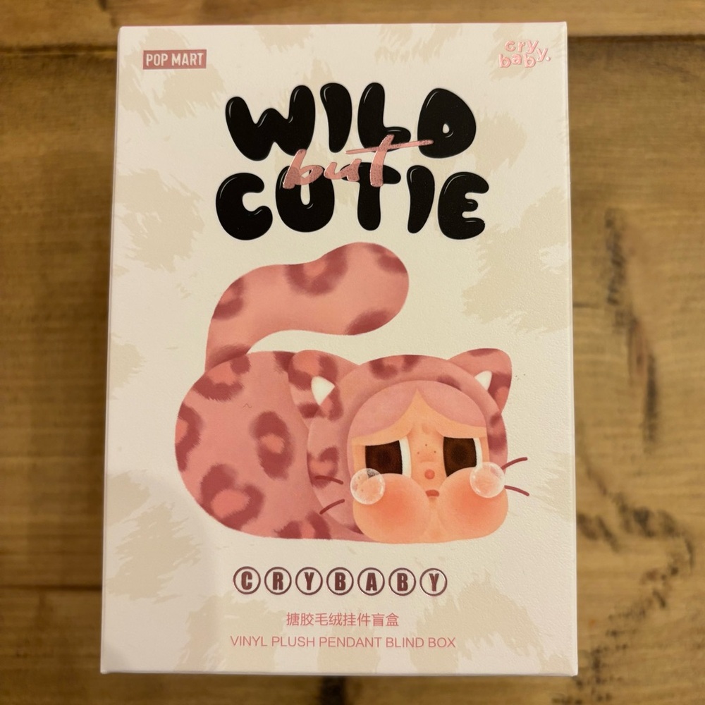 Pop Mart Wild but Cutie Crybaby rare secret edition Wild Cutie